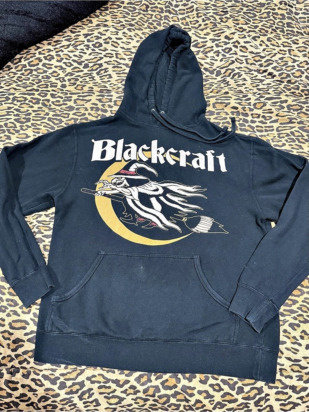 Blackcraft Cult Salem Witch Fitted Hoodie Size S